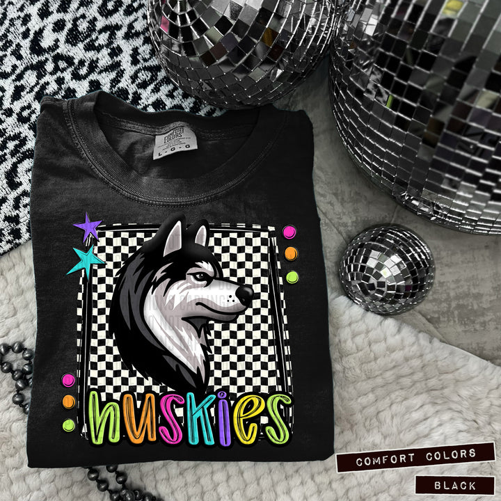 Preppy Bright Mascots Round 2 DTF Print