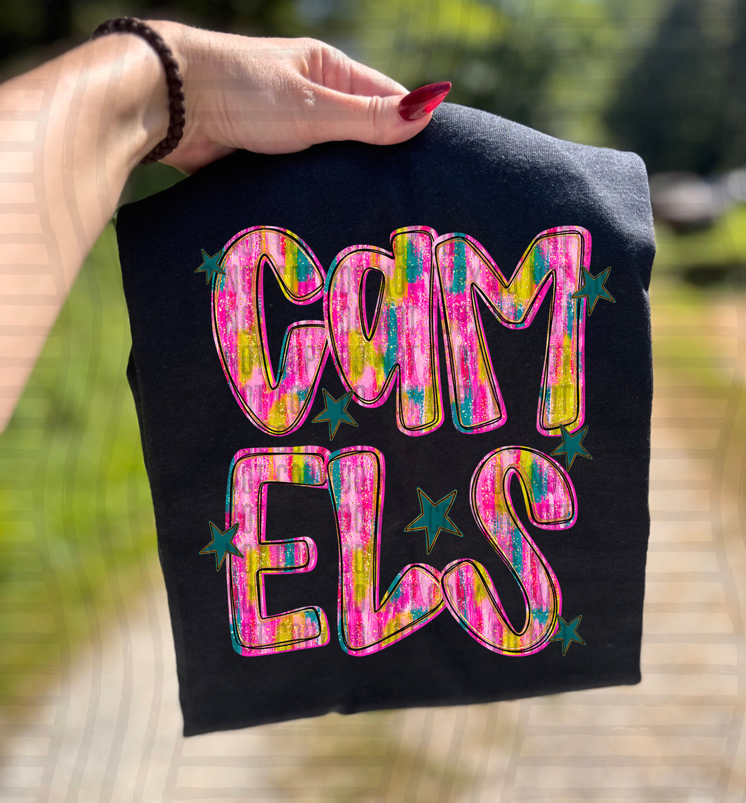 Holiday Brushstroke DTF Print