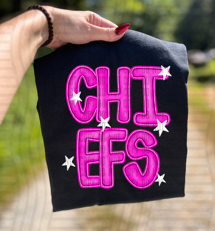 Pink And Preppy Split DTF Print