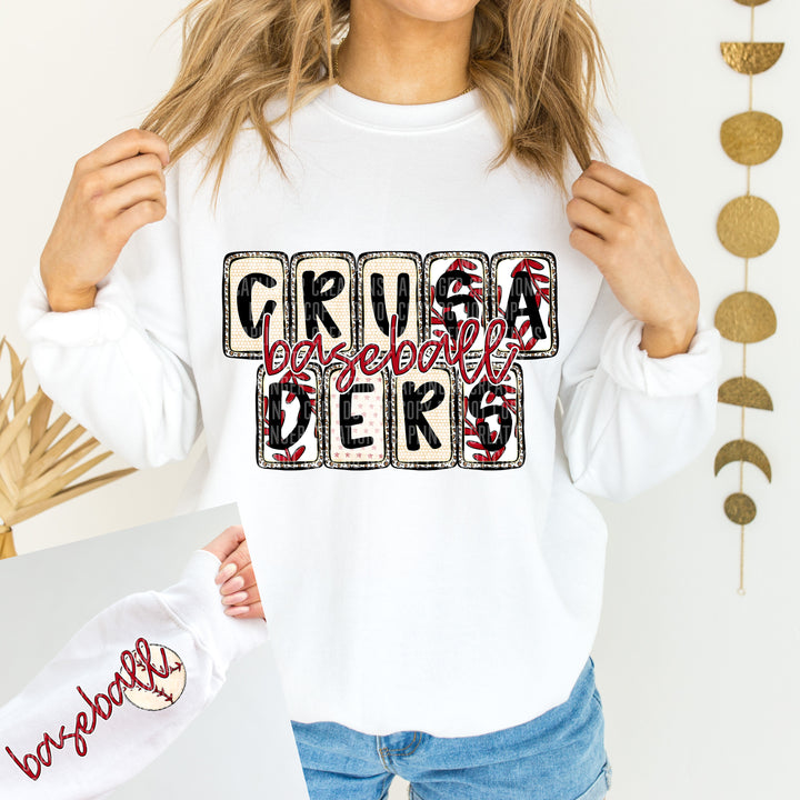 Baseball Boxed FRONT DTF Print