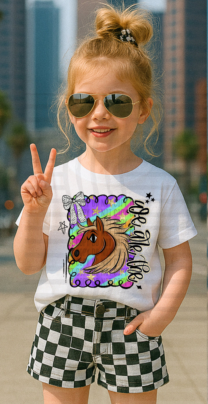 Preppy Swirl Mascot DTF Print