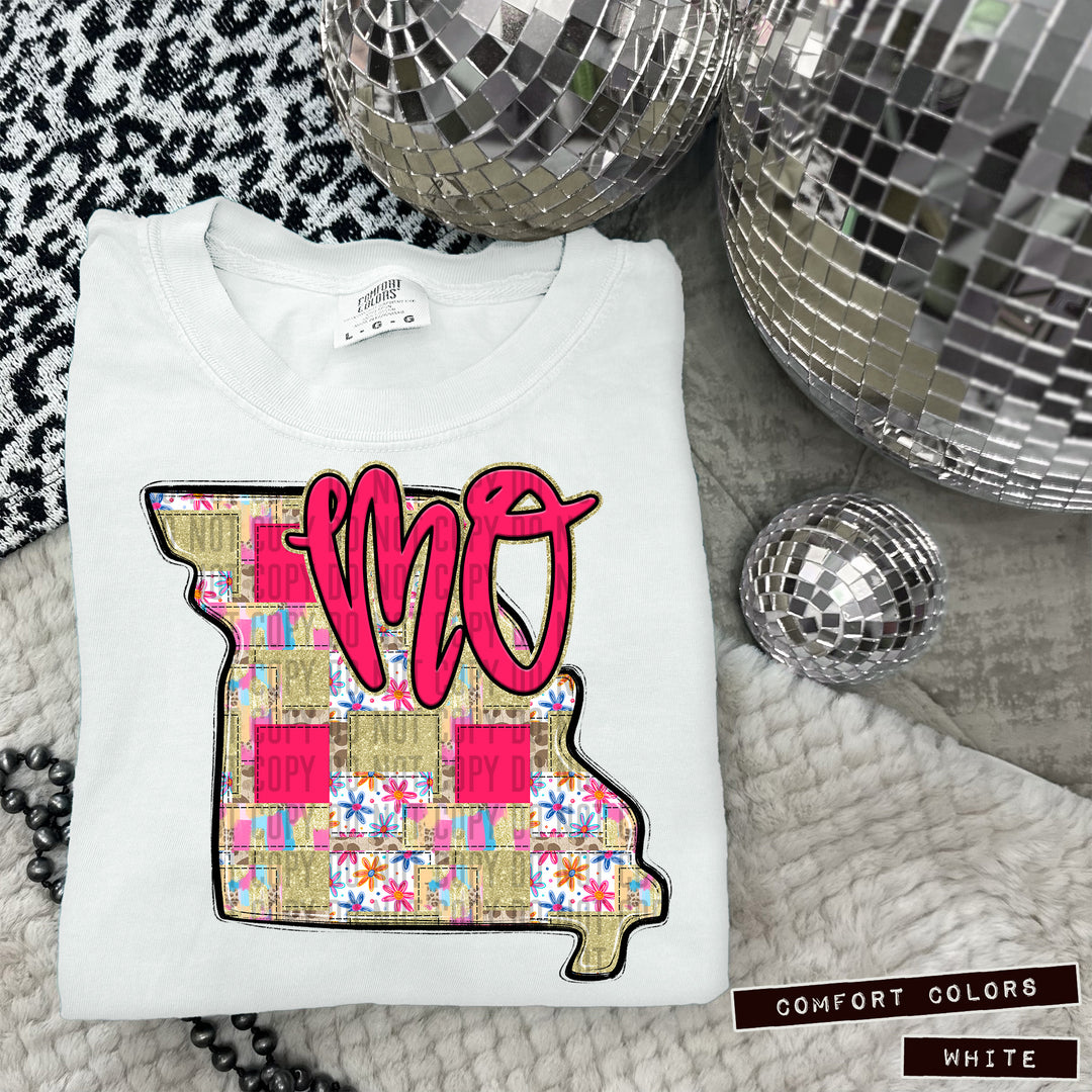 Patches States DTF Print