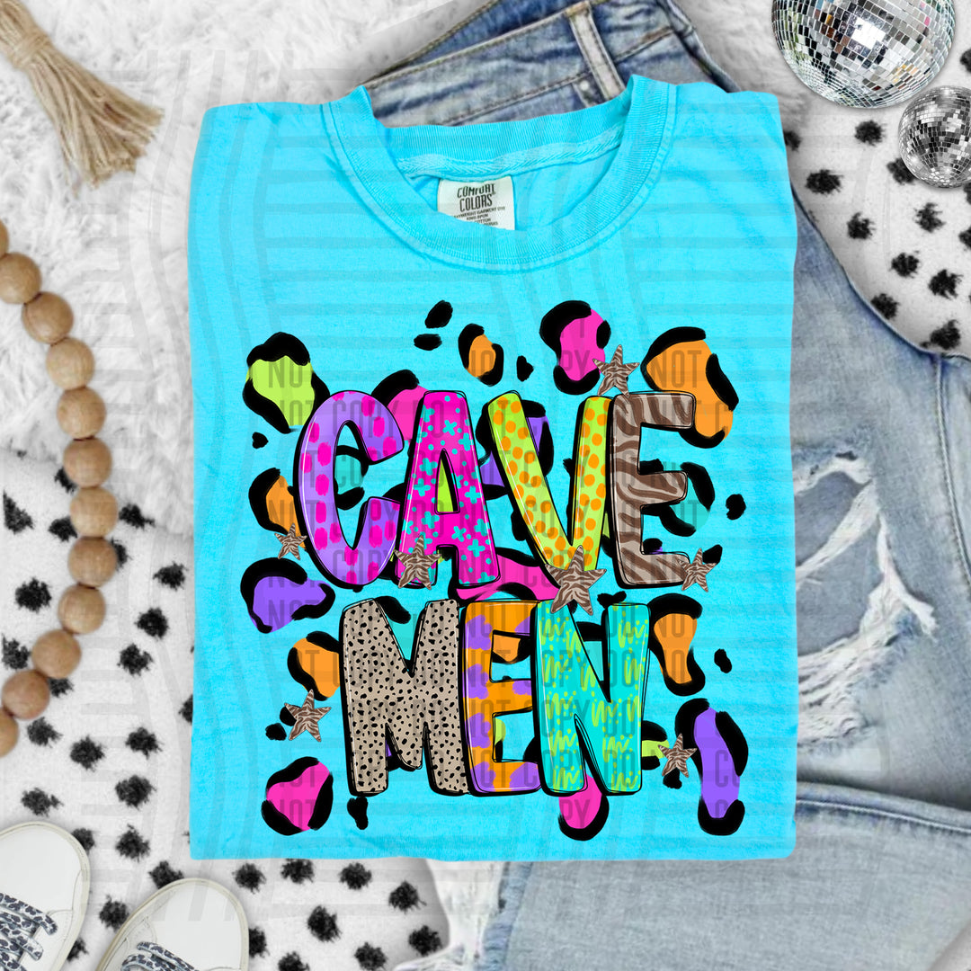 Funky Mix Up Leopard Spots DTF Print