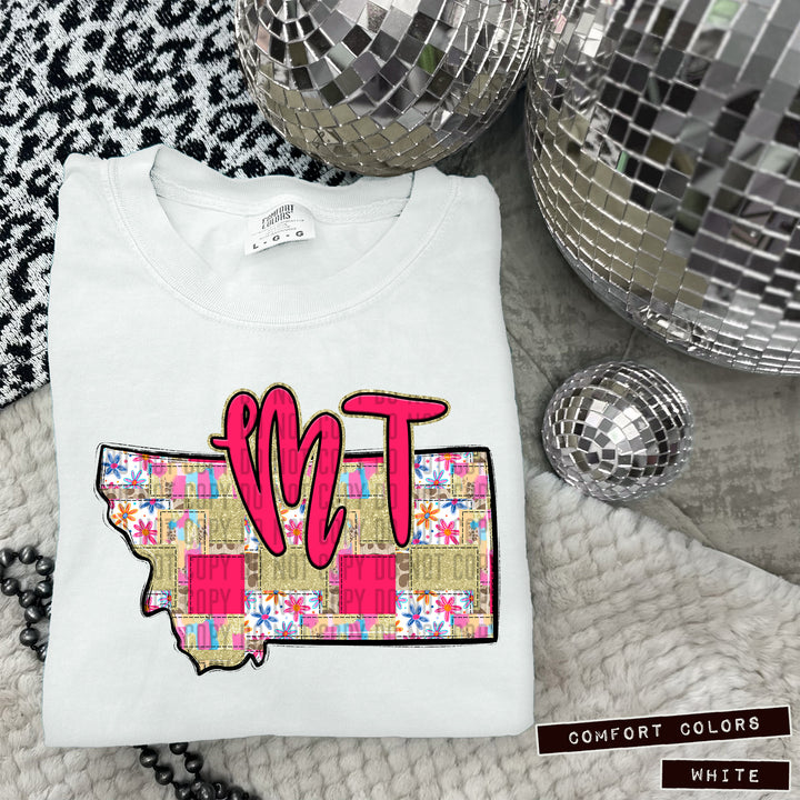 Patches States DTF Print