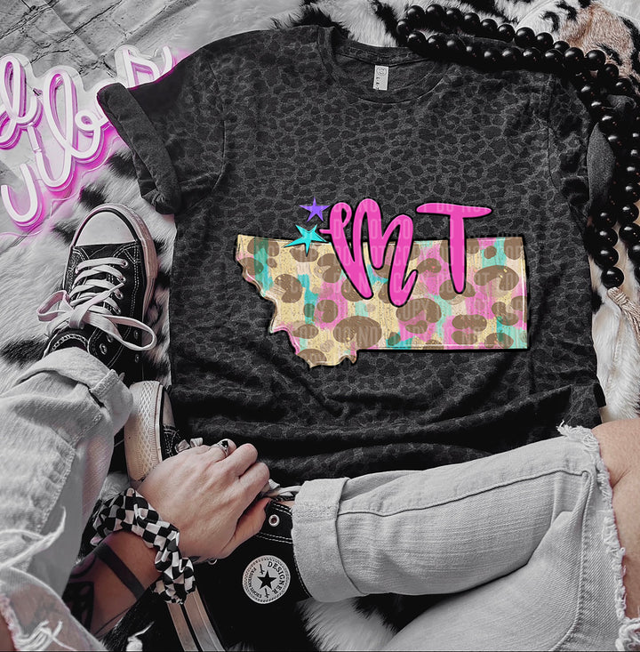 Preppy Bright States DTF Print