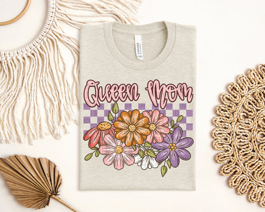 Floral Mothers Names DTF Print