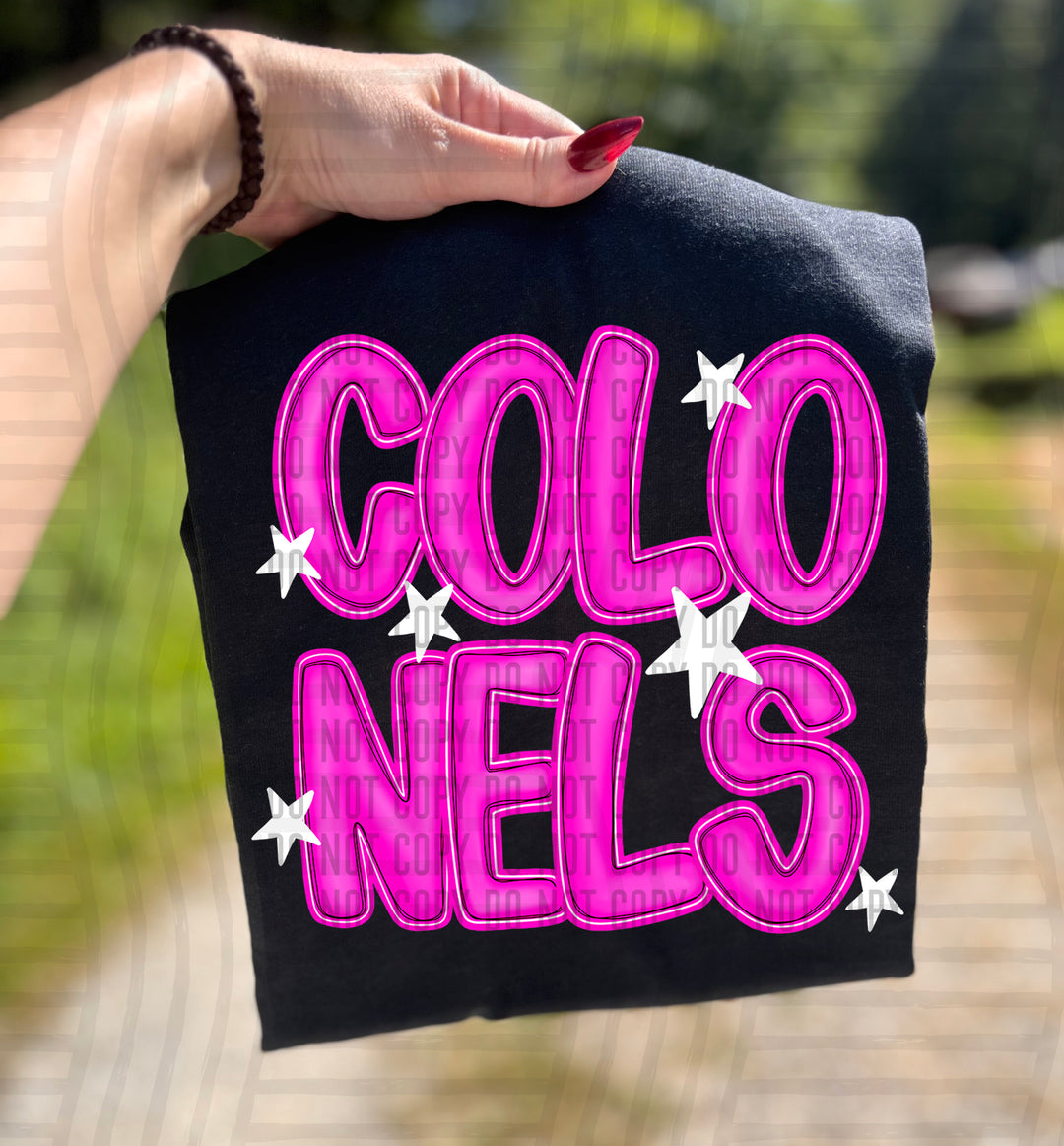 Pink And Preppy Split DTF Print