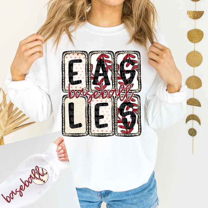 Baseball Boxed FRONT DTF Print