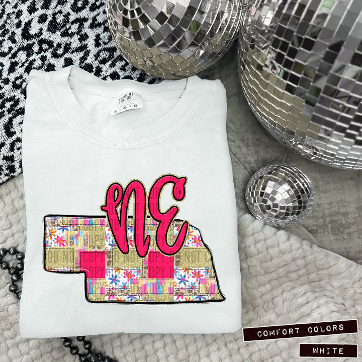 Patches States DTF Print