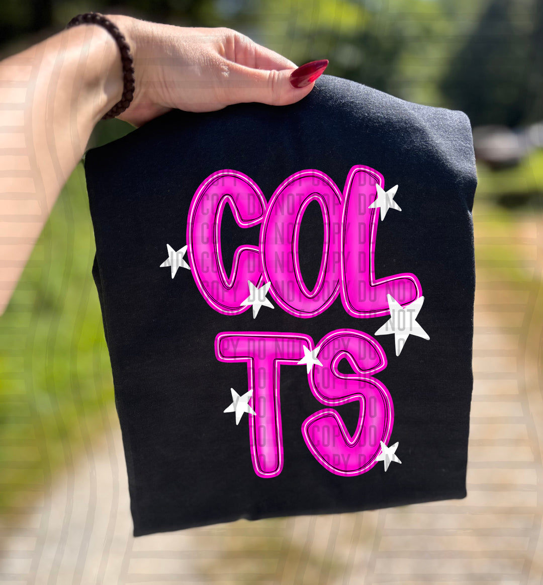 Pink And Preppy Split DTF Print