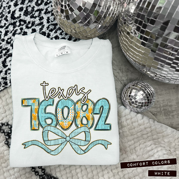 Dotted Daisy Zip Codes DTF Print