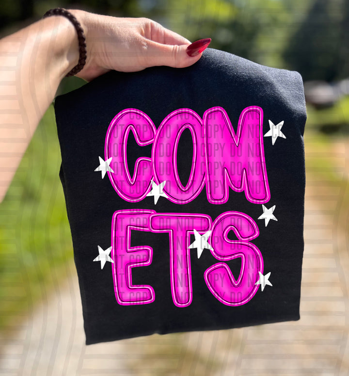 Pink And Preppy Split DTF Print