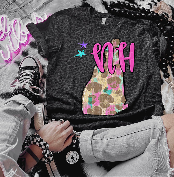 Preppy Bright States DTF Print