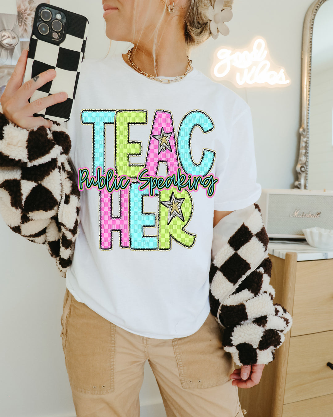 Teacher DTF Print