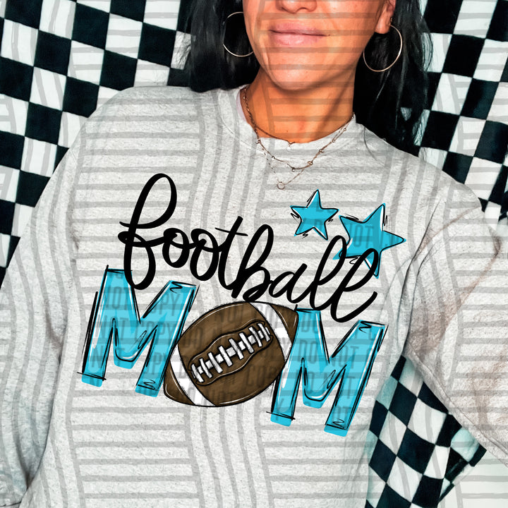 Sports Mom Football DTF Print