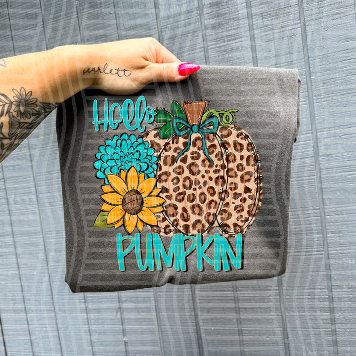 Hello Pumpkin DTF Print