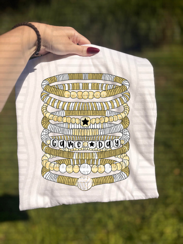 Volleyball Bracelets DTF Print