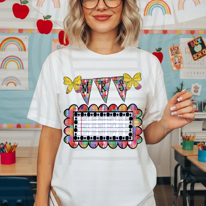 Teacher DTF Print
