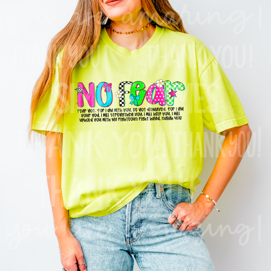 No Fear DTF Print