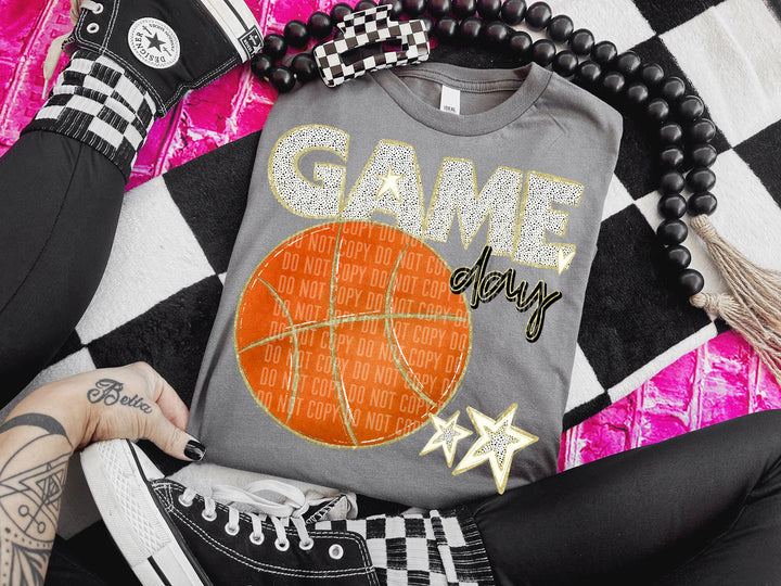 Game Day Sports Balls No Bows DTF Print