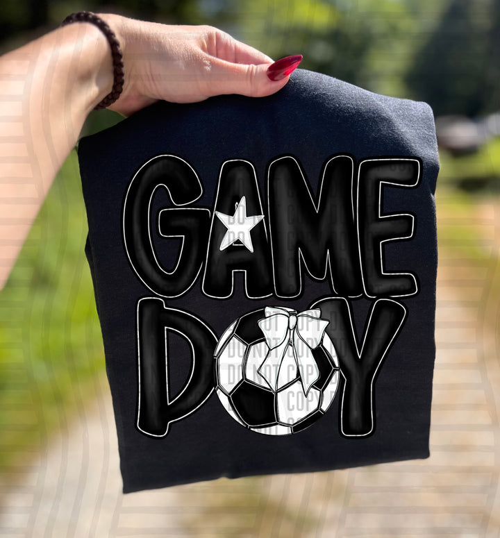 Game Day Soccer DTF Print