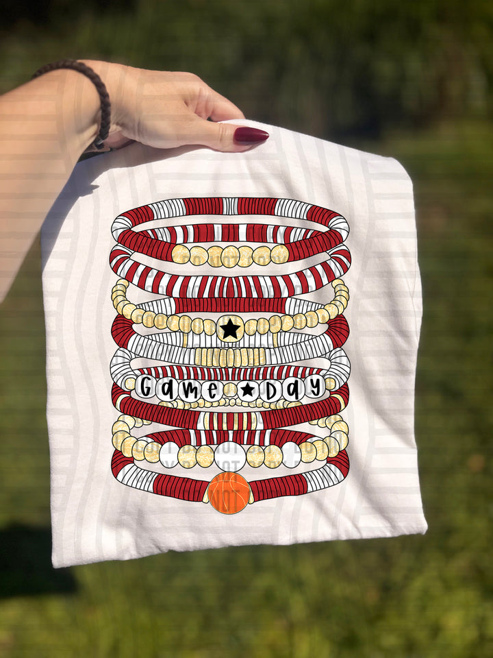 Basketball Bracelets DTF Print