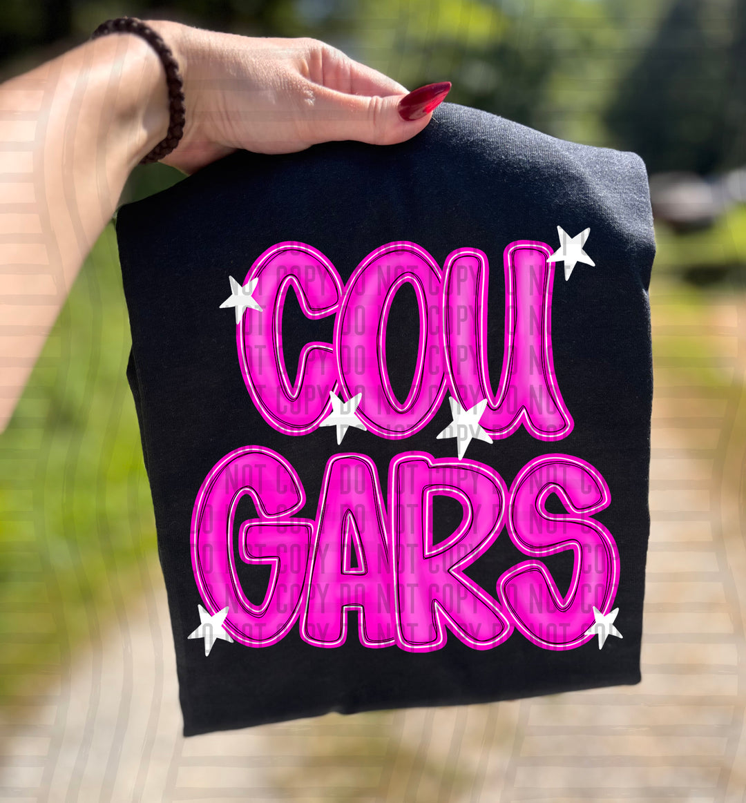 Pink And Preppy Split DTF Print