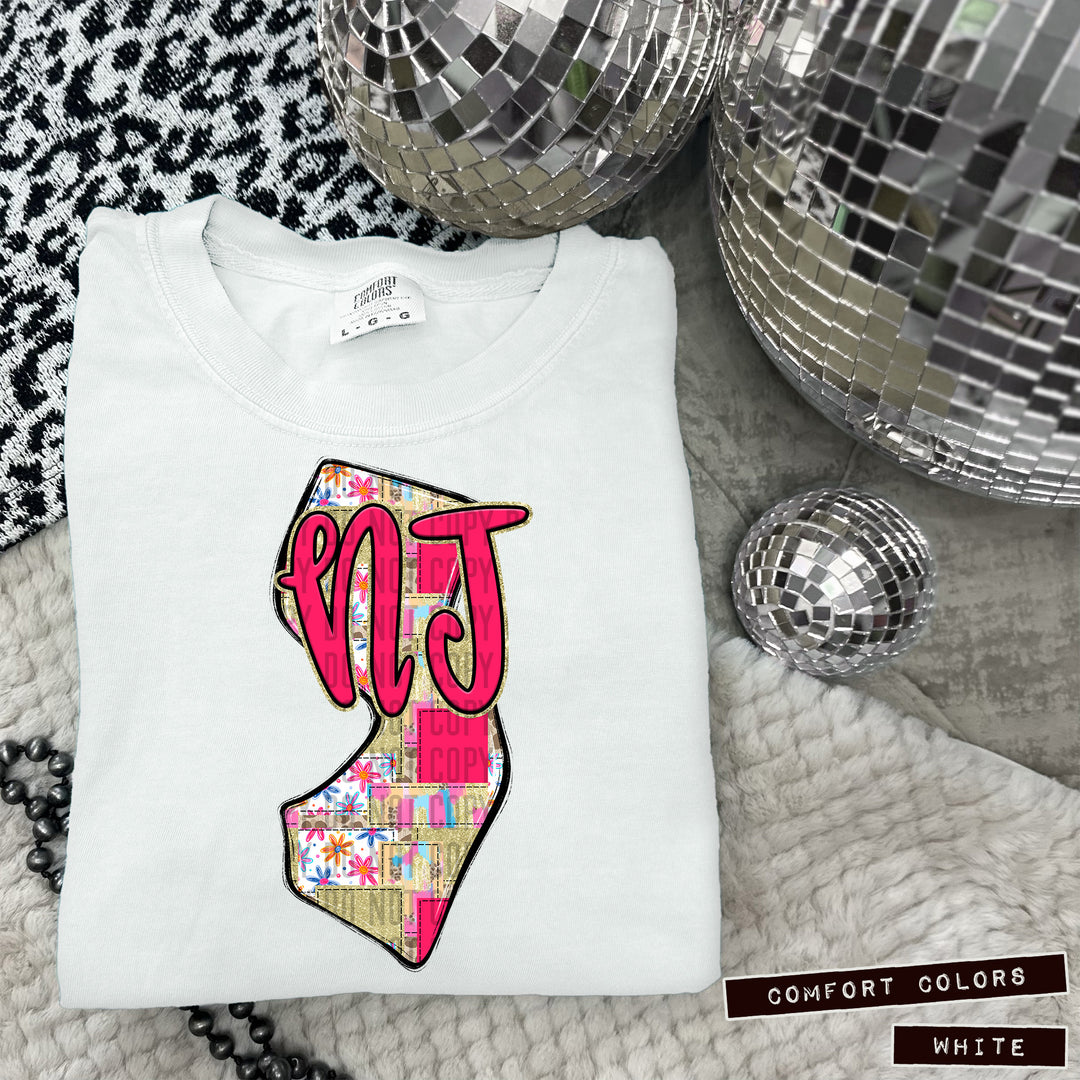 Patches States DTF Print