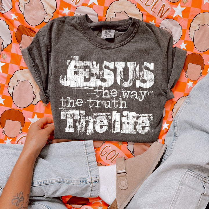 Jesus The Way DTF Print
