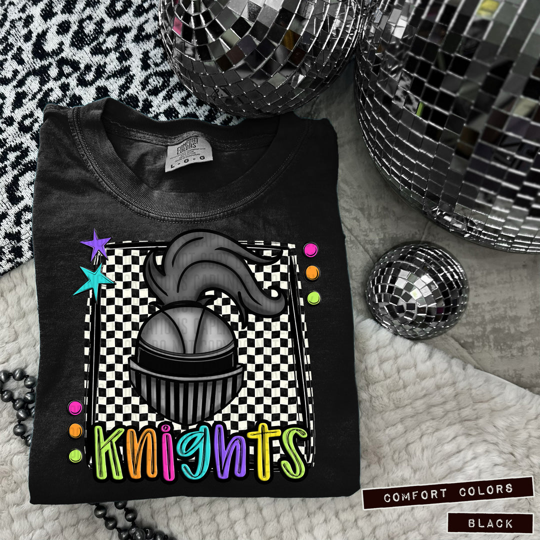 Preppy Bright Mascots Round 2 DTF Print