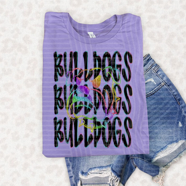 Rainbow Mascot Outlines VOL 1 DTF Print