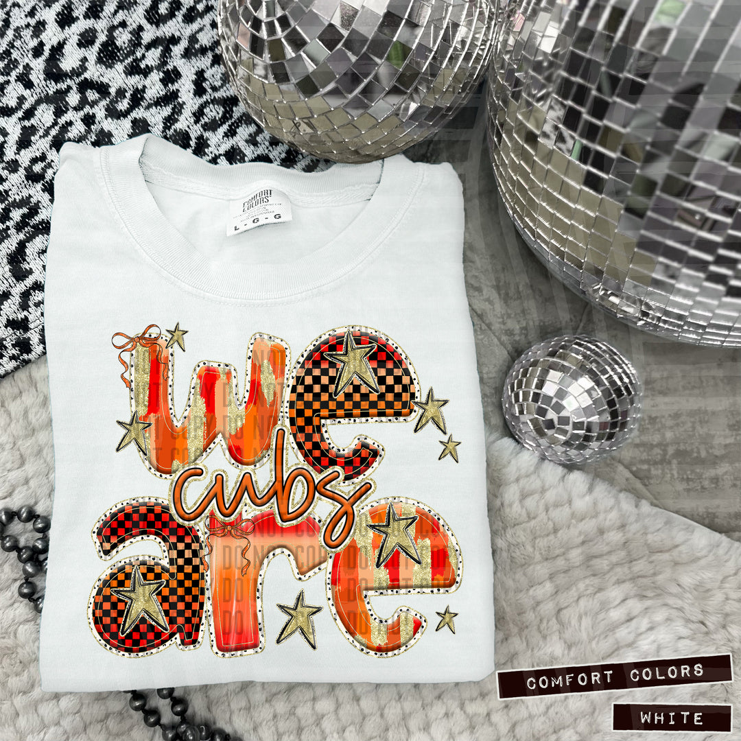 Orange We Are DTF Print