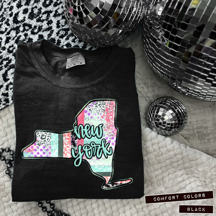 Chic States DTF Print