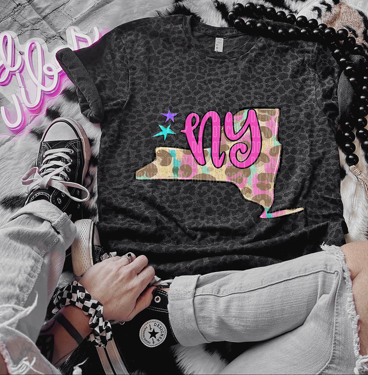 Preppy Bright States DTF Print