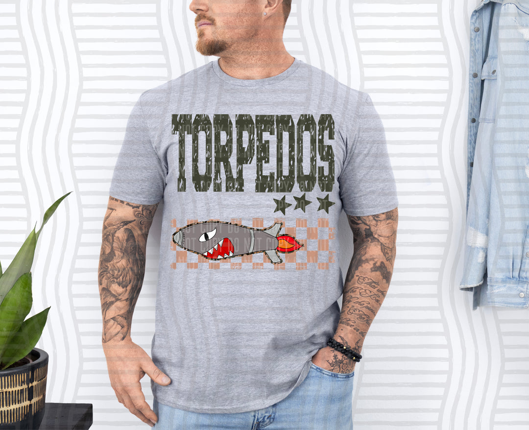 Camo Mascot Heads DTF Print