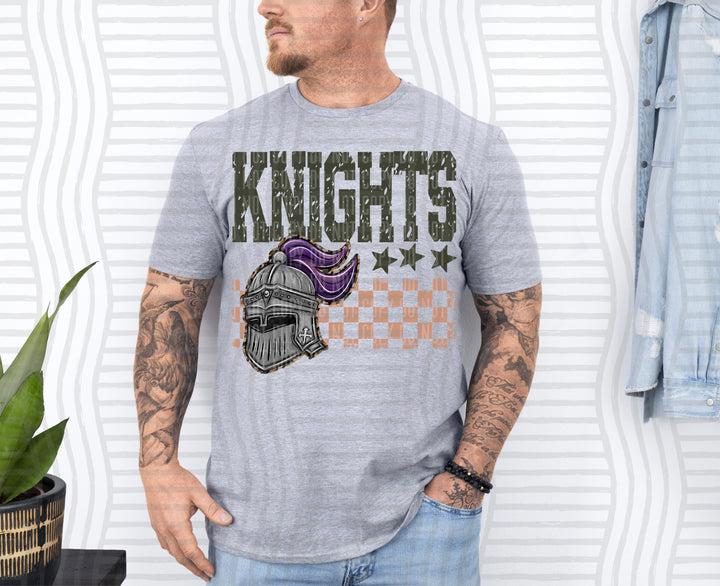 Camo Mascot Heads DTF Print