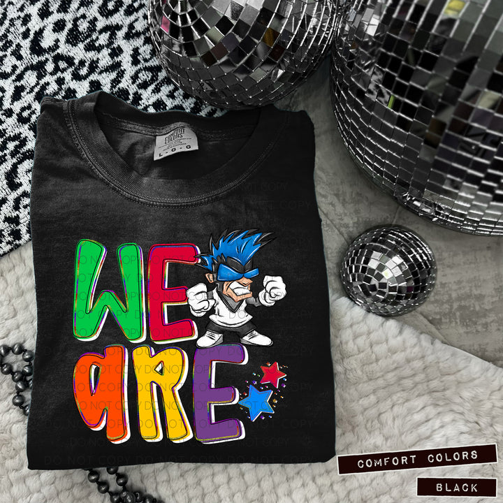 We Are Mascot Heads DTF Print