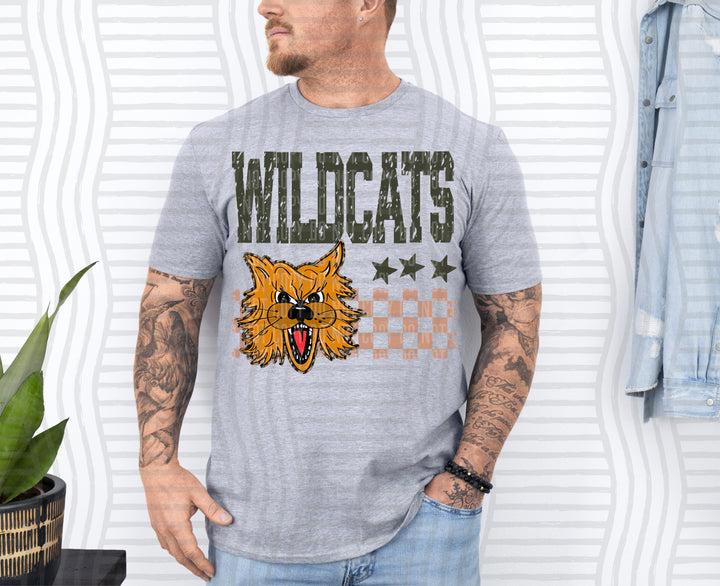 Camo Mascot Heads DTF Print