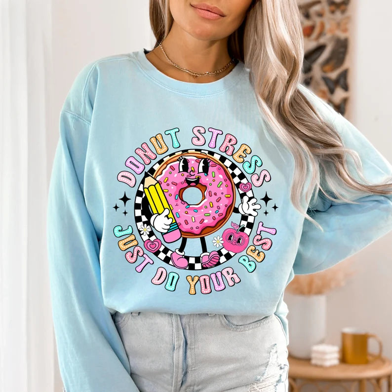 Donut Stress On The Test DTF Print