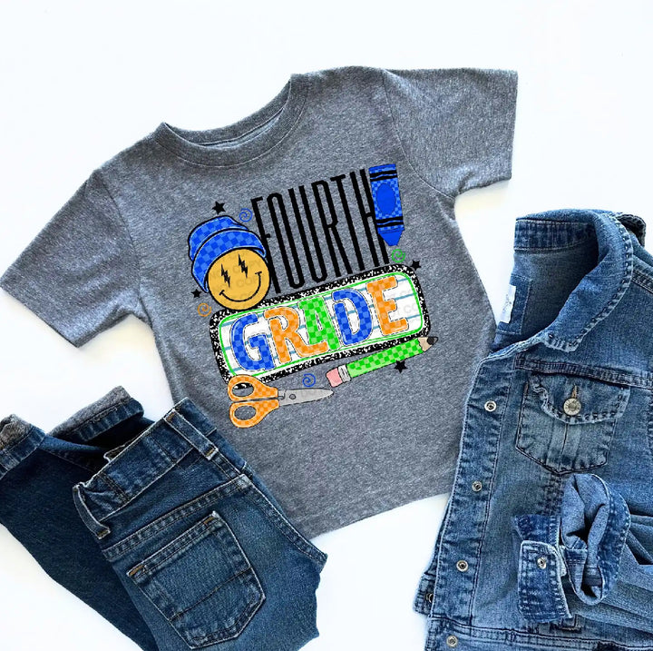 Smiley Grade Levels DTF Print