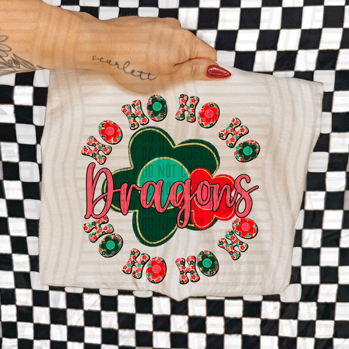 Retro Hohoho DTF Print