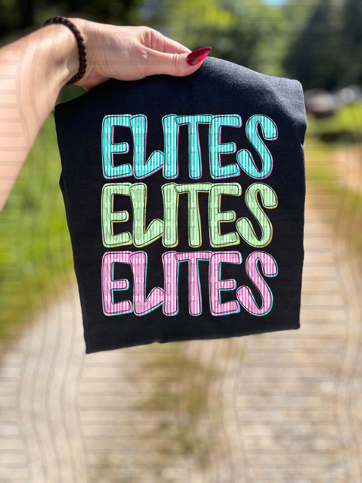 Seersucker Tri/Quad Stacked DTF Print