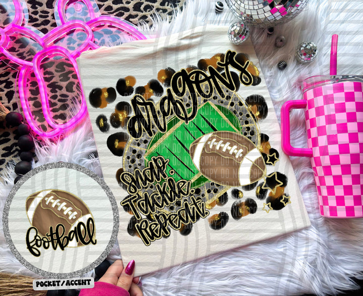 Snap Tackle Repeat DTF Print