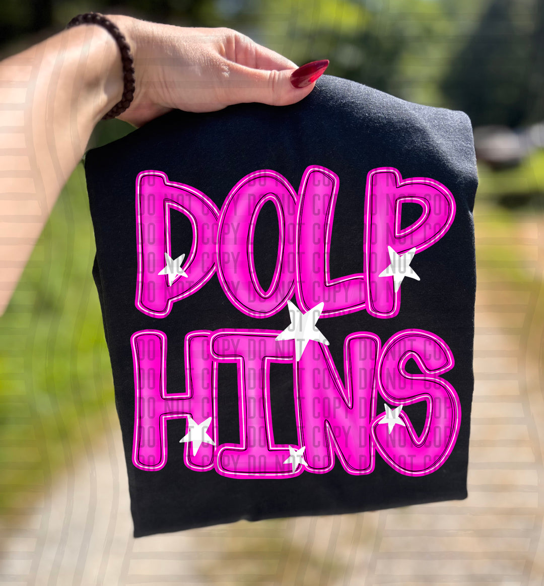 Pink And Preppy Split DTF Print