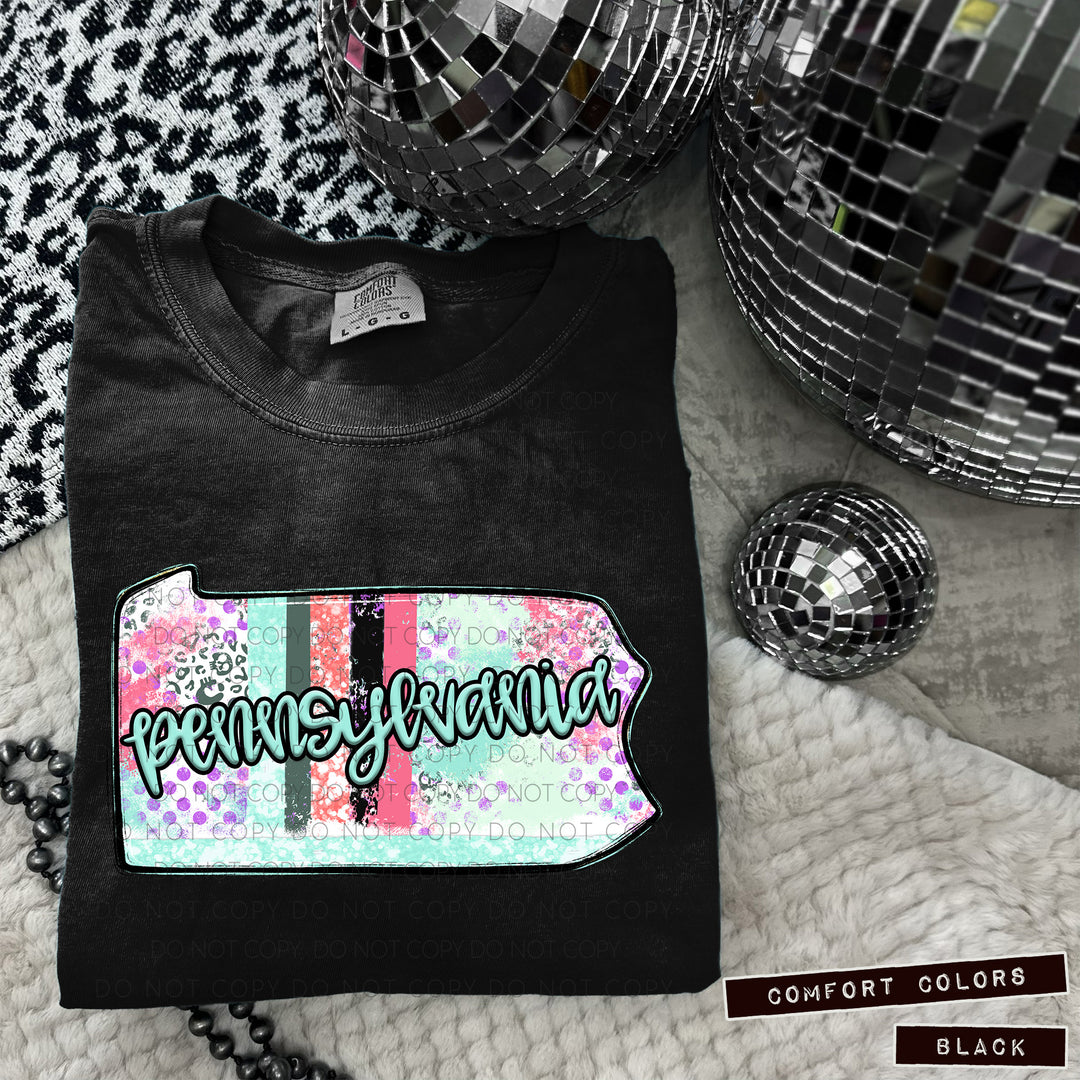 Chic States DTF Print