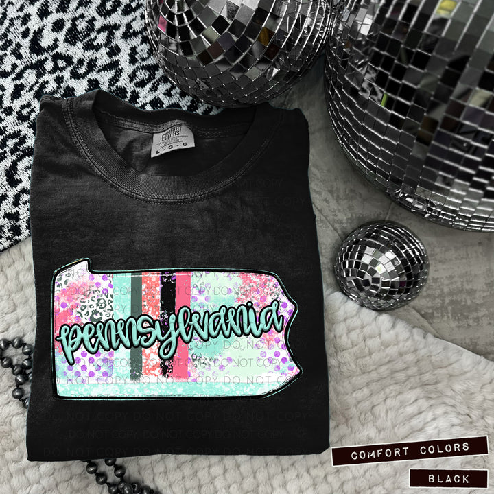 Chic States DTF Print