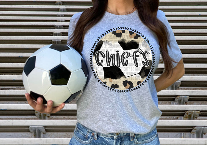 Soccer Background DTF Print