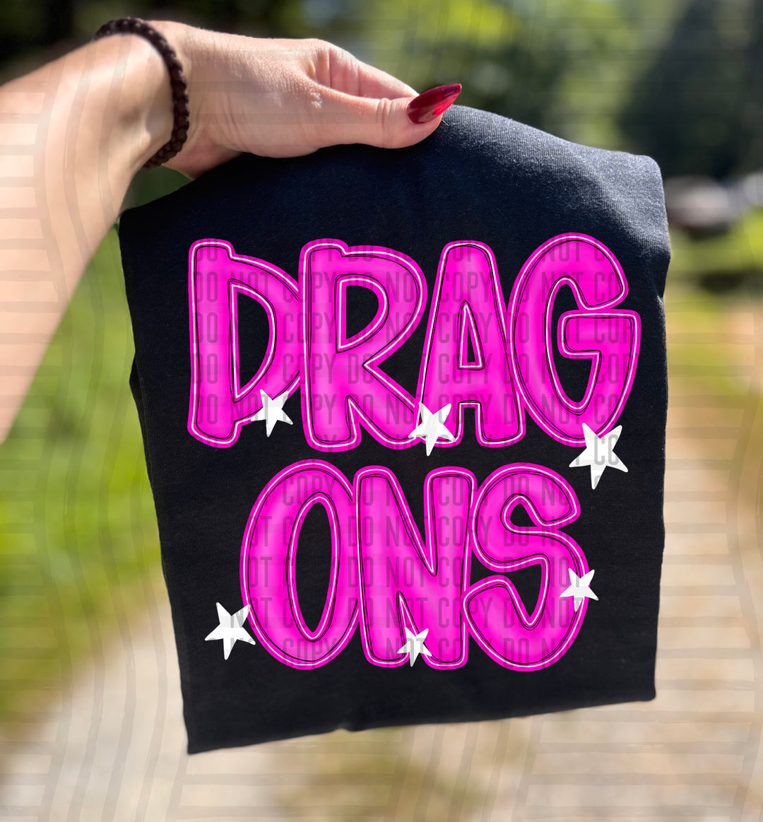 Pink And Preppy Split DTF Print