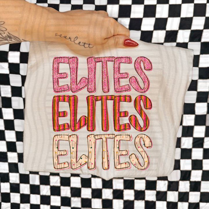 Holly Jolly Cheer Stacked DTF Print