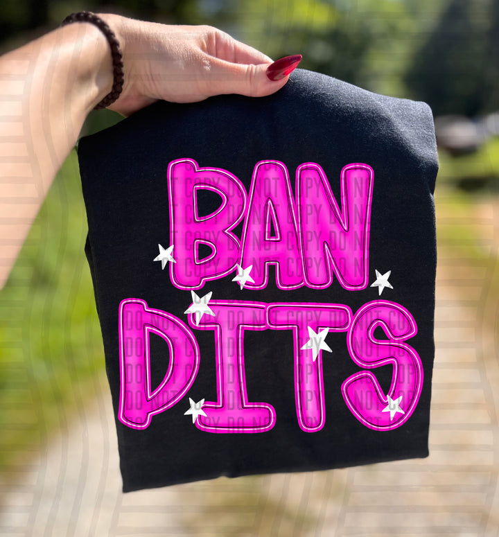 Pink And Preppy Split DTF Print